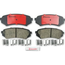 Brembo OE P83049N Rear Premium NAO Ceramic Brake Pads for Toyota Land Cruiser and Lexus LX470