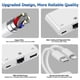 thumbnail image 5 of RJ45 Ethernet Adapter Network Adapter, with Charge Port and USB Port, Plug and Play, 100Mbps Etherne, 5 of 5