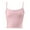 Pink, variant on Kids Children Sport Dance Vest Cami Girls Spaghetti Strap Cotton Ribbed Solid Color Undershirts Yoga Gym Workout Tank Top Summer Training Bras Red
