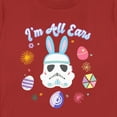 thumbnail image 2 of Women's Star Wars: A New Hope I'm All Ears  Graphic Tee Red Large, 2 of 4