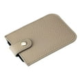 thumbnail image 2 of Cartera Macarena Minimalista Gris de Cuero PU, 2 of 7