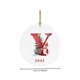 thumbnail image 2 of Coche Decoraciones de Navidad 2025 Nuevo 26 Carta de Navidad Muñeco de Nieve Colgante de Navidad - Colgante de Coche de Acrílico Santa Navidad Muñeco de Nieve Decoraciones, 2 of 5