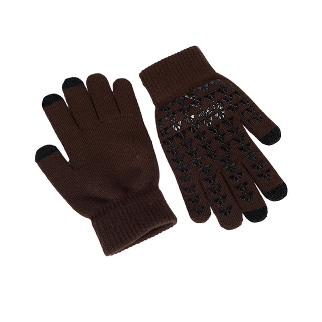 Sonducket Guantes de punto Invierno Mujer Hombre Calentamiento de manos Cubierta Accesorio de ropa Pantalla táctil Punto Guante de dedos completos Tipo 1 guantes y mitones tipo 16 Sonducket AP010237-16