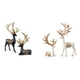 thumbnail image 1 of Escultura De Resina De Alce Europeo, Figura Coleccionable De Ciervo, Estatua De Animal Para Mueble De Mesa, Boda, Inauguración De La Casa, Colección Para Amantes., 1 of 8