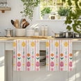 thumbnail image 4 of Spring Easter Kitchen Towels Set of 4, Pink Yellow Vintage Eggs Floral Botanical Absorbent Dish Towels for Kitchen, Microfiber Hand Towel, Quick Drying Tea Towel for Cleaning Decorative Dishcloths, 4 of 7