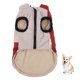 thumbnail image 1 of Abrigo para perros, ropa de invierno gruesa, cálida e impermeable para mascotas, con cremallera roja, 1 of 5
