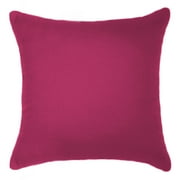 Mainstays Bennett 16" Pillow, Magenta Fire