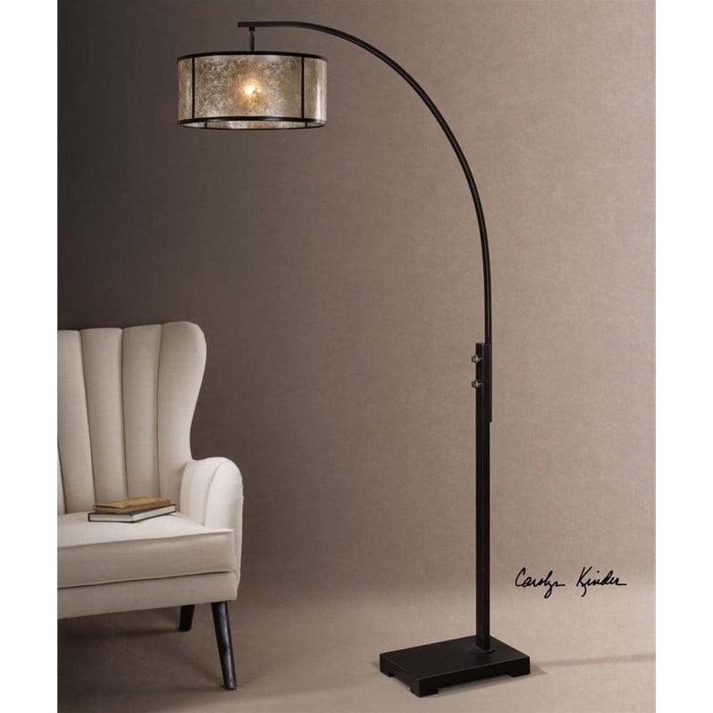 Uttermost Cairano Drum Shade Floor Lamp