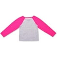 thumbnail image 4 of Sesame Street Jogger Set for Girls, 2 Pack Long Sleeve Tee and Jog Pants Bundle, 4 of 5