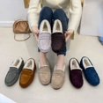 thumbnail image 2 of XIHAHA, mocasines informales, zapatos náuticos, zapatillas de deporte para mujer, nueva moda, zapatos para conducir, zapatos para caminar para niñas, zapatos informales de lana para mujer, 2 of 5