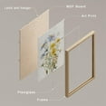 thumbnail image 4 of PixonSign Framed Wall Art Multcolor Wildflowers Collage Posters, Set of 4 Classic Vintage Countryside Floral Canvas Prints, Retro Nature Botanical Prints Wall Décor for Home Decor - 11"x14" Natural, 4 of 5