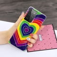thumbnail image 4 of Samsung S22 Ultra Case, Mantto Slim Fit Hybrid Shockproof Soft TPU Silicone Rubber Bumper Patterned Painted Print Wireless Charging Protective Back Phone Cover Samsung Galaxy S22 Ultra, Love, 4 of 5