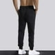thumbnail image 4 of Pantalones largos para hombre, lisos, informales, con cintura elástica y bolsillos, deportivos, 4 of 6