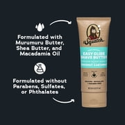 Dr. Squatch Mens Moisturizing Shave Butter, Easy Glide Natural Thick & Creamy Shaving Butter for Men, Coconut Castaway, 6 fl Oz