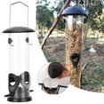 thumbnail image 4 of Bird Hanging Feeder, Widely  Bird Feeder Tube Wind-Proof Bird Plastic Feeder PlasticHanging  For Woman For Home, 4 of 8