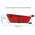 thumbnail image 4 of Feu Arrière Pare-Brouillard Lampe de Brouillard Remplacement Feu Arrière Pare-Brouillard LR025149 Compatible avec Land Rover Range Rover Evoque 11-19, 4 of 8