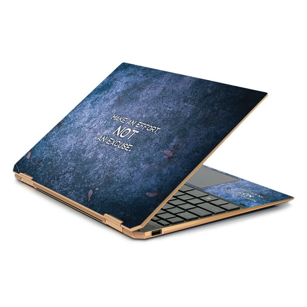 Skin for HP Spectre x360 13.3" GemCut (2019) Make An Effort