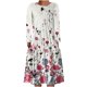 thumbnail image 1 of Vestido tipo jersey con cuello redondo y manga larga estampado a la moda para mujer Pompotops  hdfakjf4678, 1 of 5