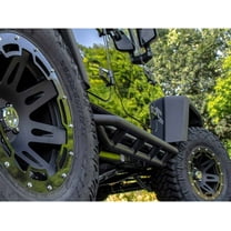 Rugged Ridge 11504.20 RRC Side Armor Guard Kit; 07-18 Jeep Wrangler JKU