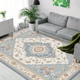 thumbnail image 2 of 6'x9' carpet runner for hallway carpet pads area rug round outdoor area rug striped area rug, 2 of 10