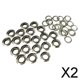 thumbnail image 1 of Juegos de Ojales de Metal Soledad con Arandelas para Reparación Artesanal de Cuero 12 Mm Negro 2 piezas, 1 of 7