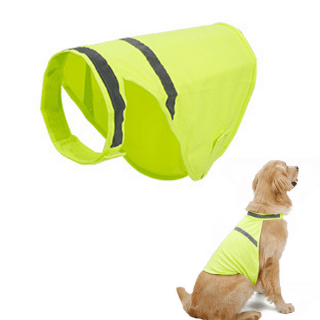 

DogReflectiveVestAdjustableDogSafetyVestPetDogHighVisibilityApparelforOutdoorActivitiesWalkingHunting