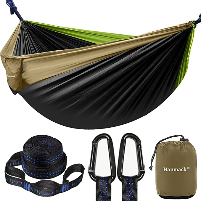 Camping Hammock Double Two 2 Person Parachute Tent Hiking Travel Outdoor Durable 