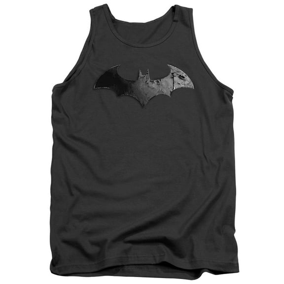 Batman Men's Bat Logo Mens Tank Grey