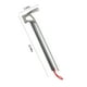 thumbnail image 3 of Extractor de clavos para acampar al aire libre | Extractor de estacas de acero inoxidable con mango de aleación de aluminio | Extractor portátil de estacas para tiendas de campaña, camping,, 3 of 7