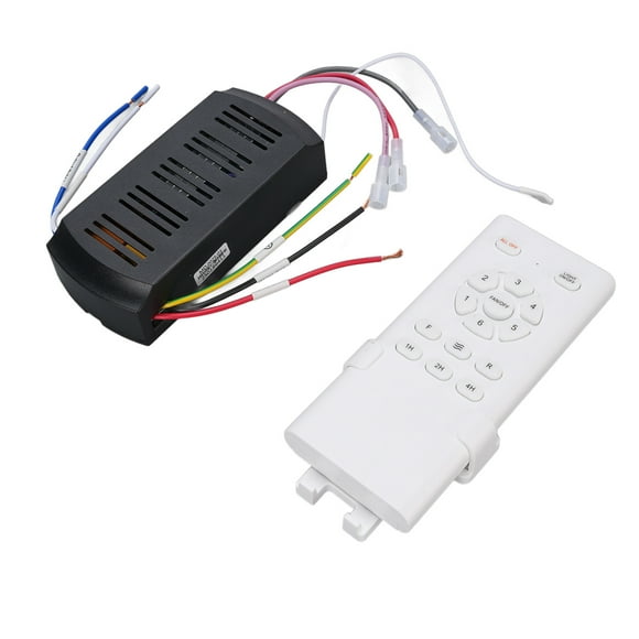 Kit de control remoto del ventilador de techo universal, reemplazo de control remoto del ventilador de techo de tiempo para reparador