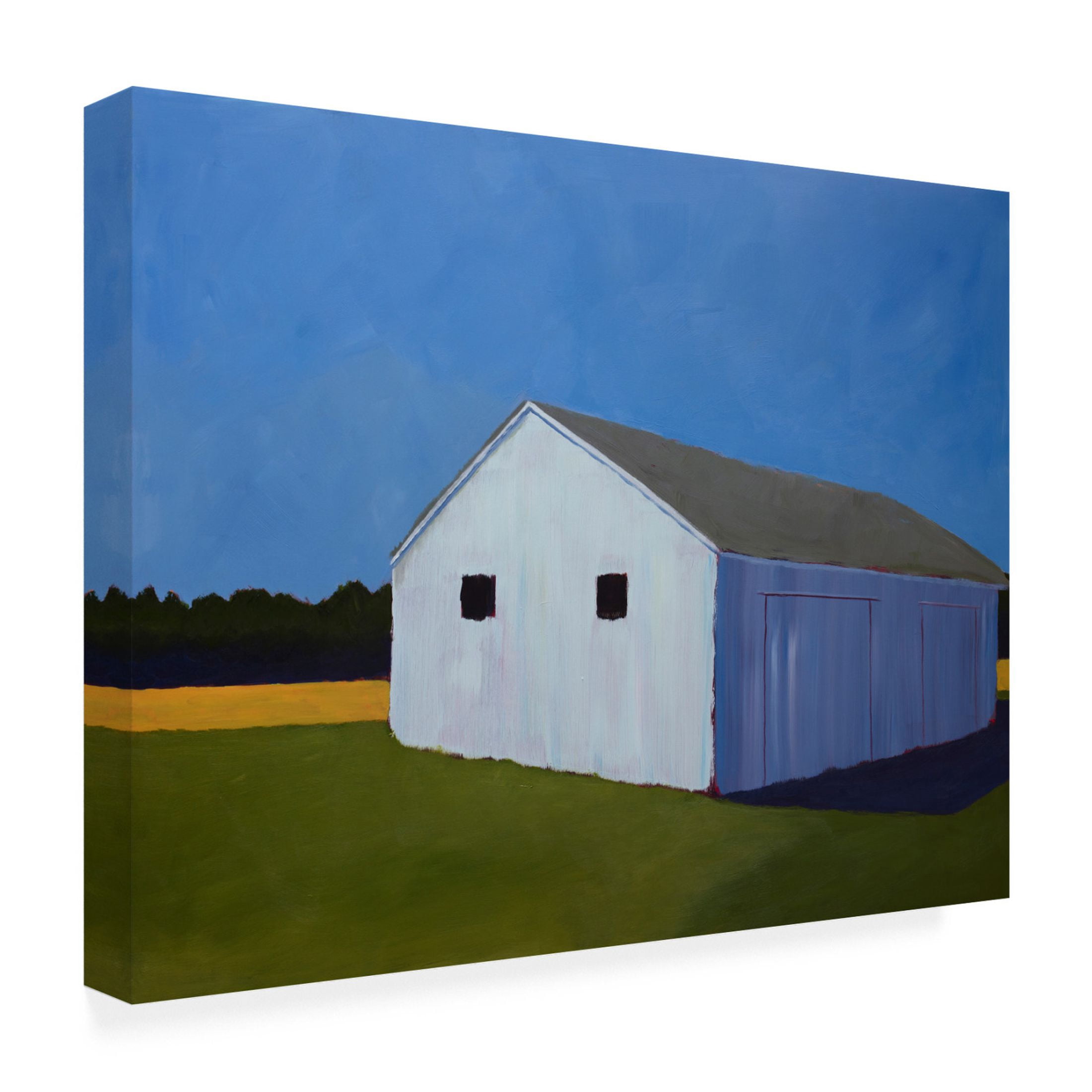 Trademark Fine Art Carol Young Orient Barn Canvas Wall Art