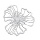 thumbnail image 5 of Arte de pared con flores, escultura de pared con flores, letrero de pared, arte colgante de pared con flores, arte de pared Blanco Grande, 5 of 9
