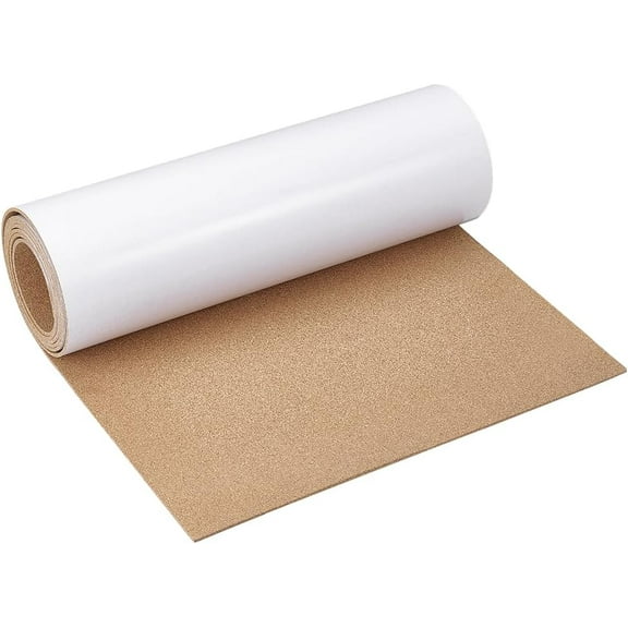 94x15.7 inch Cork Board Roll 1/8 inch Thick Cork Tiles Pin Board Bulletin Board Self Adhesive Corkboards Wall Bulletin Boards for Wall for Home Office School Display Boards Decor