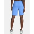 thumbnail image 2 of Athletic Works Women's and Women's Plus French Terry Bermuda Shorts, Sizes XS-4X, 2 of 4