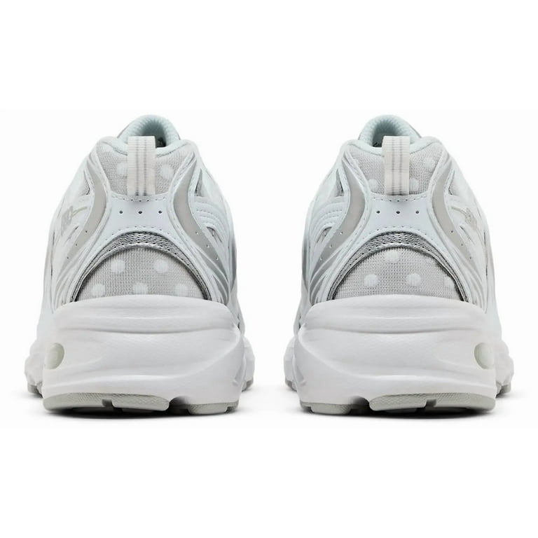 New Balance 530 White Silver Metallic Polka Dots - Walmart.com