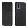thumbnail image 1 of Leather Magnetic Closure Case with Flip Wallet Stand Function Cover compatible Moto G62 Cheap and fine, 1 of 5