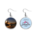 thumbnail image 1 of Ocean Eagle Science Nature Picture Pendientes de sandía verano lóbulo desgaste Unbranded M, 1 of 3