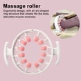 thumbnail image 2 of YIFAEUX Anti-Cellulite Leg Massage Roller Lymphatic Drainage Deep Tissue Therapy Thighs Arm Back Shoulder Muscle Relaxation Massage Tool with 12 Rollers, 2 of 7