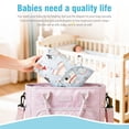 thumbnail image 2 of Waterproof Wet Dry Bag, Multi-use Reusable Wet Pouch for Diapers, Swimwear & Gym Clothes with Botanical Print, 2 of 6