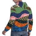 thumbnail image 3 of Hoodies for Men - Multiple Retro Pattern Long Sleeve Comfrt Men'S Fashion Hoodies & Sweatshirts, Sweatshirts for Men Hoodies Pullover Clothing Clothes with Pouch, 3 of 7