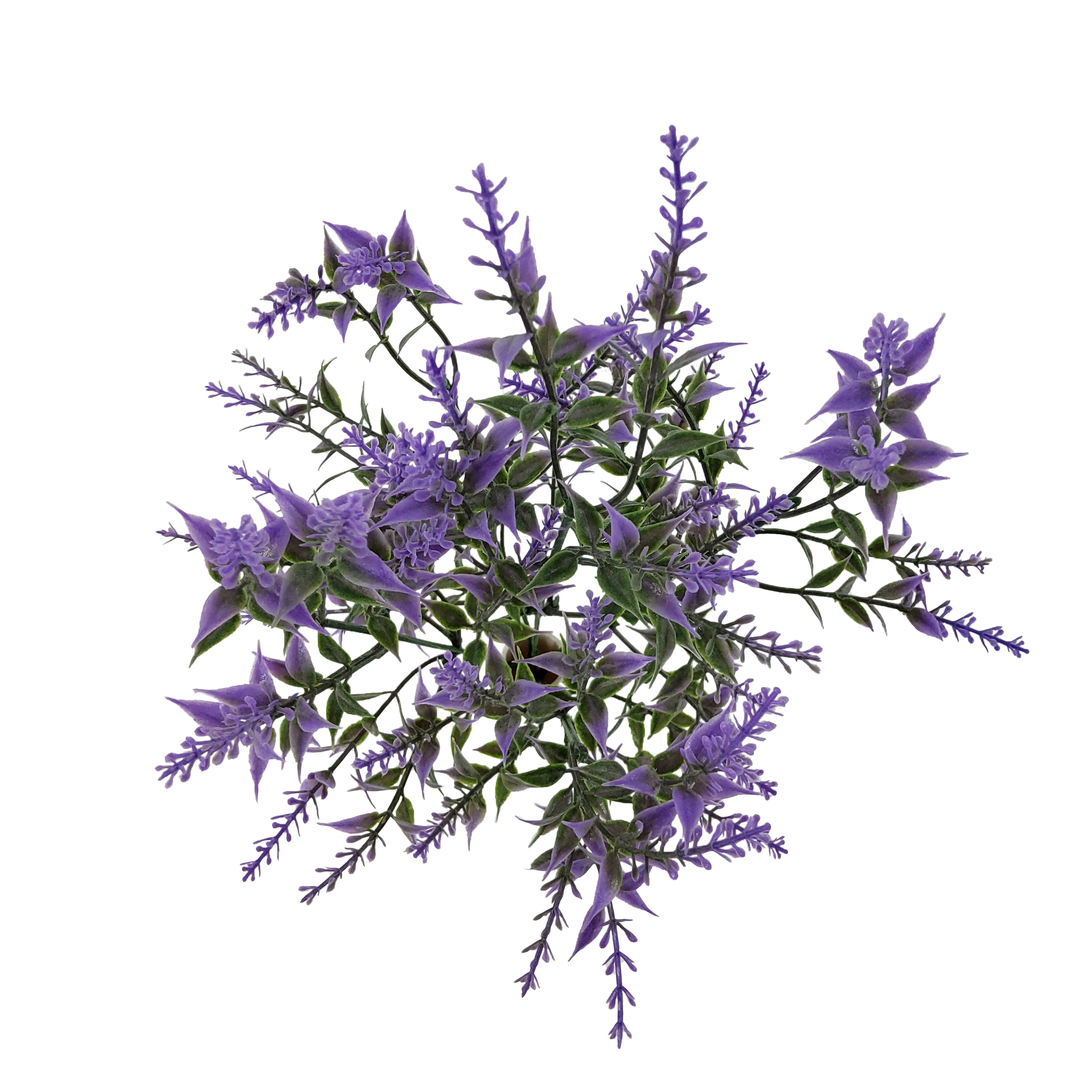 Mainstays Indoor Artificial Flower Lavender Pick, Purple Color, Assembled Height 13.5"