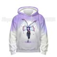 thumbnail image 3 of Sudadera con capucha con estampado 3D de Demon Slayer para niños pequeños, sudaderas de anime para niños y niñas, jerséis de dibujos animados, tops para niños, abrigos, sudadera escolar, 3 of 5