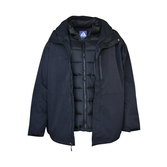 Snow Country Outerwear Mens 3in1 Burlington Jacket Coat Big Sizes 2XL-7XL