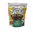 Newman's Own Beef Jerky OIF8 Treats for Dogs, Bundle of 2 Flavors