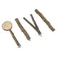 thumbnail image 5 of Juego de palos para soporte de pájaros, soporte de madera estable y seguro para loros, juego de plataforma para pájaros, 5 of 8