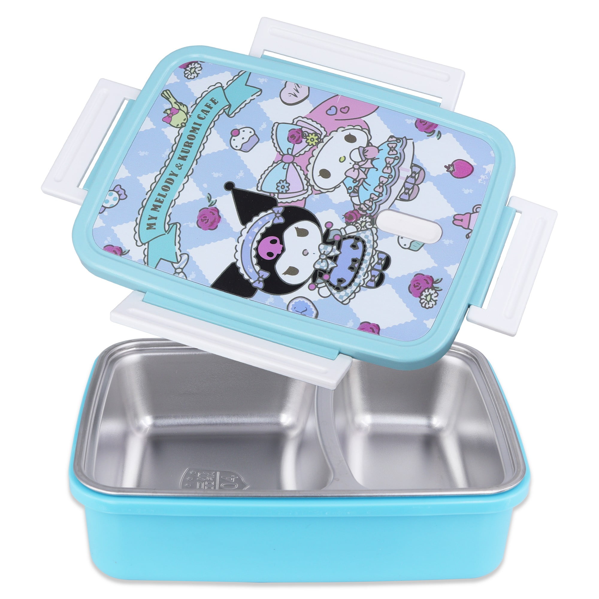 Roffatide Cartoon Cute Printed All-in-One Bento Boxes Kawaii Lunch Box