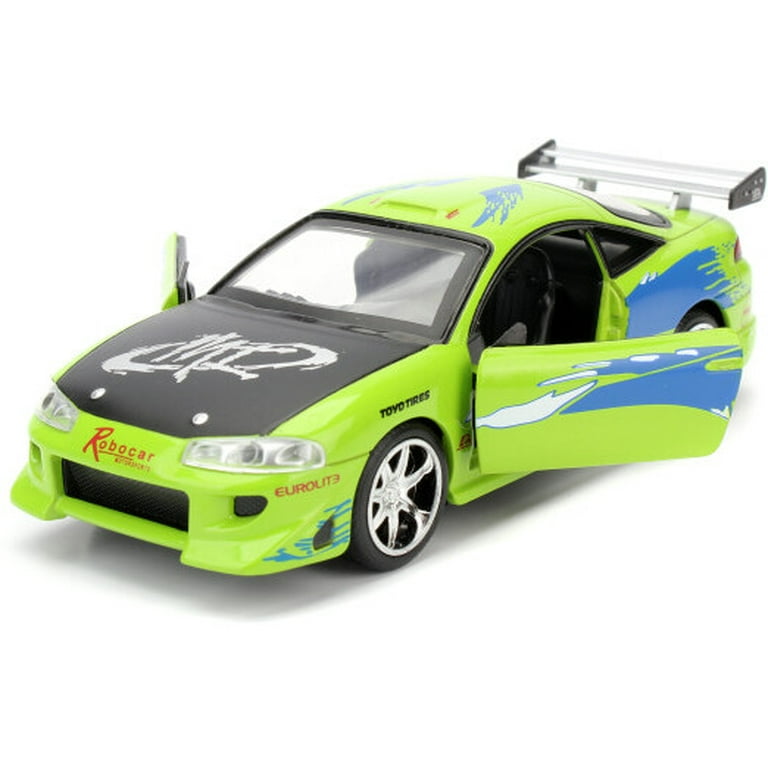 【超希少】ワイルドスピード ミニカー トレーラー with Eclipse Amazon | JADA TOYS 1/24 ワイルドスピード ブライアン 三菱