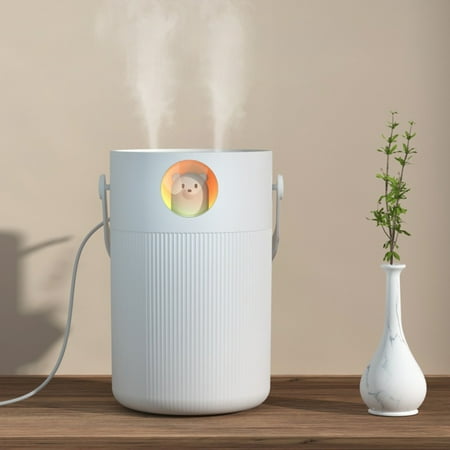 

Surpdew Twofold Spray Large Capacity Aromatherapy Humidifier Usb Car Humidifier Home Bedroom Ambience Humidifier White