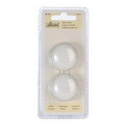 Nova Wildcat 5035375 Cabinet Knob, White - Pack of 2