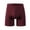 Wine, variant on NTACZA Men's Underwear Briefs Black Breathable Comfort Stretch Boxer Briefs No Fly Mid Waist Soft Boxers for Men L